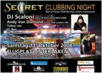 The Secret, Clubbing Night,11.10.2008